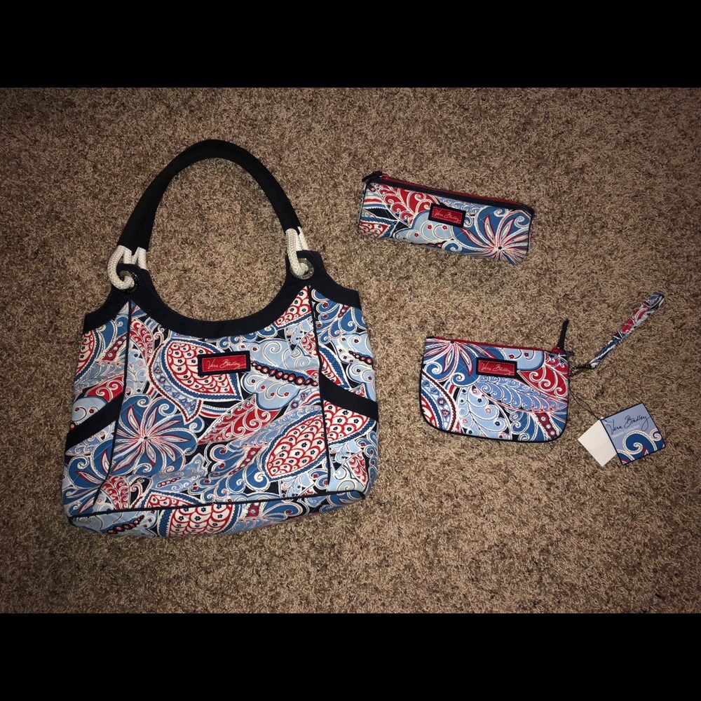 Vera Bradley Seaside Collection Set